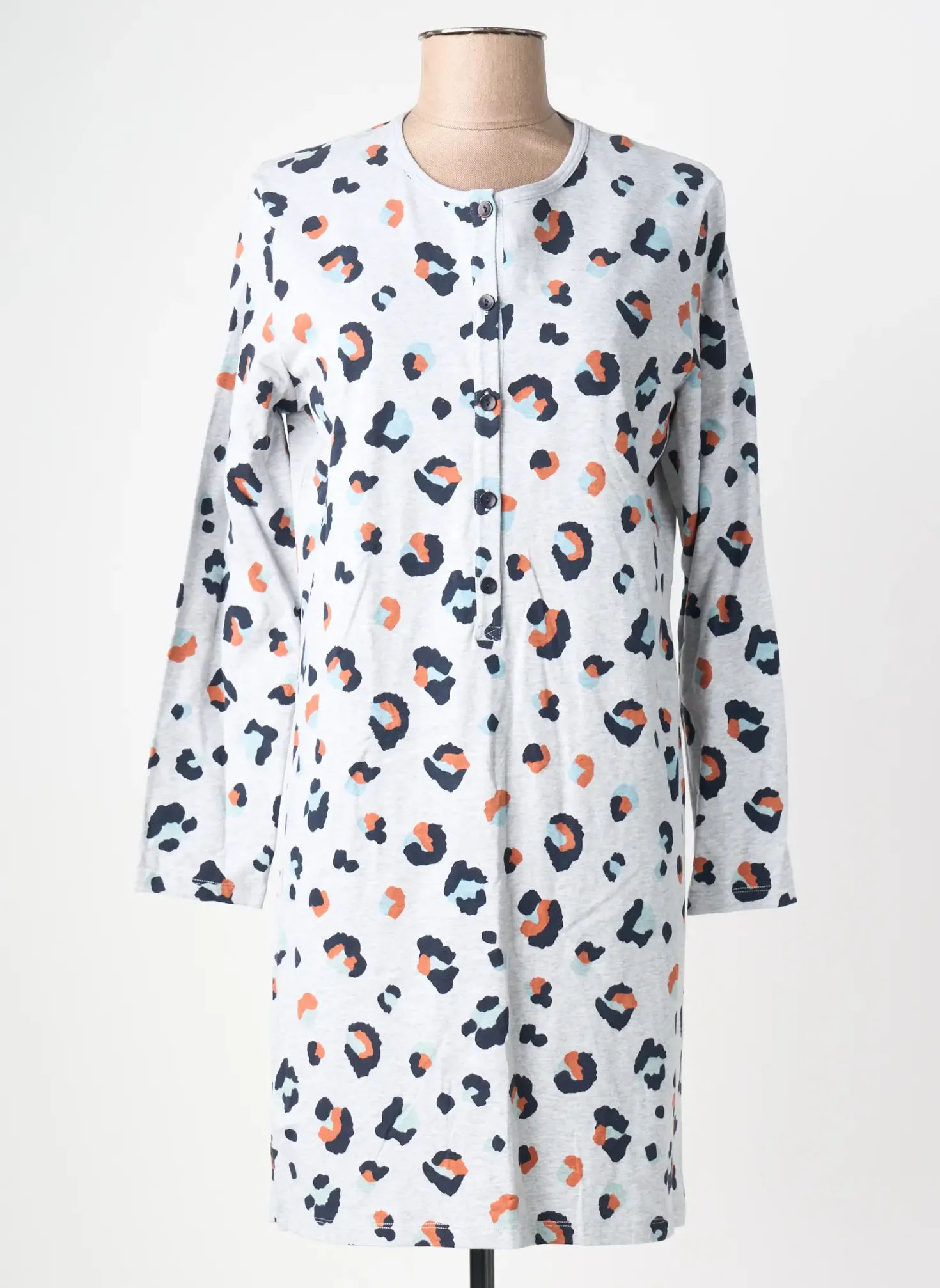 Chemise De Nuit Impetus Gris
