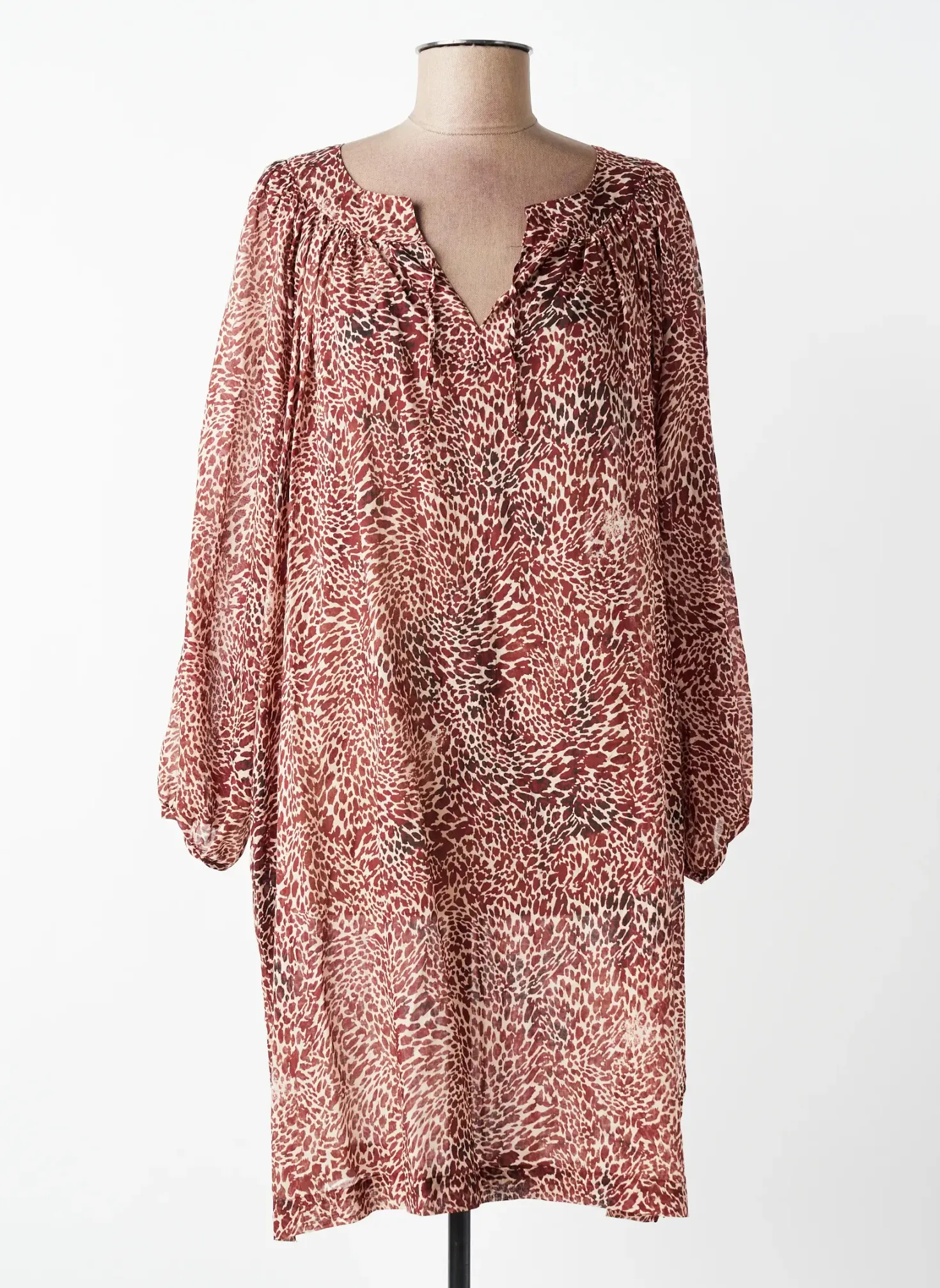Chemise De Nuit Le Chat Marron