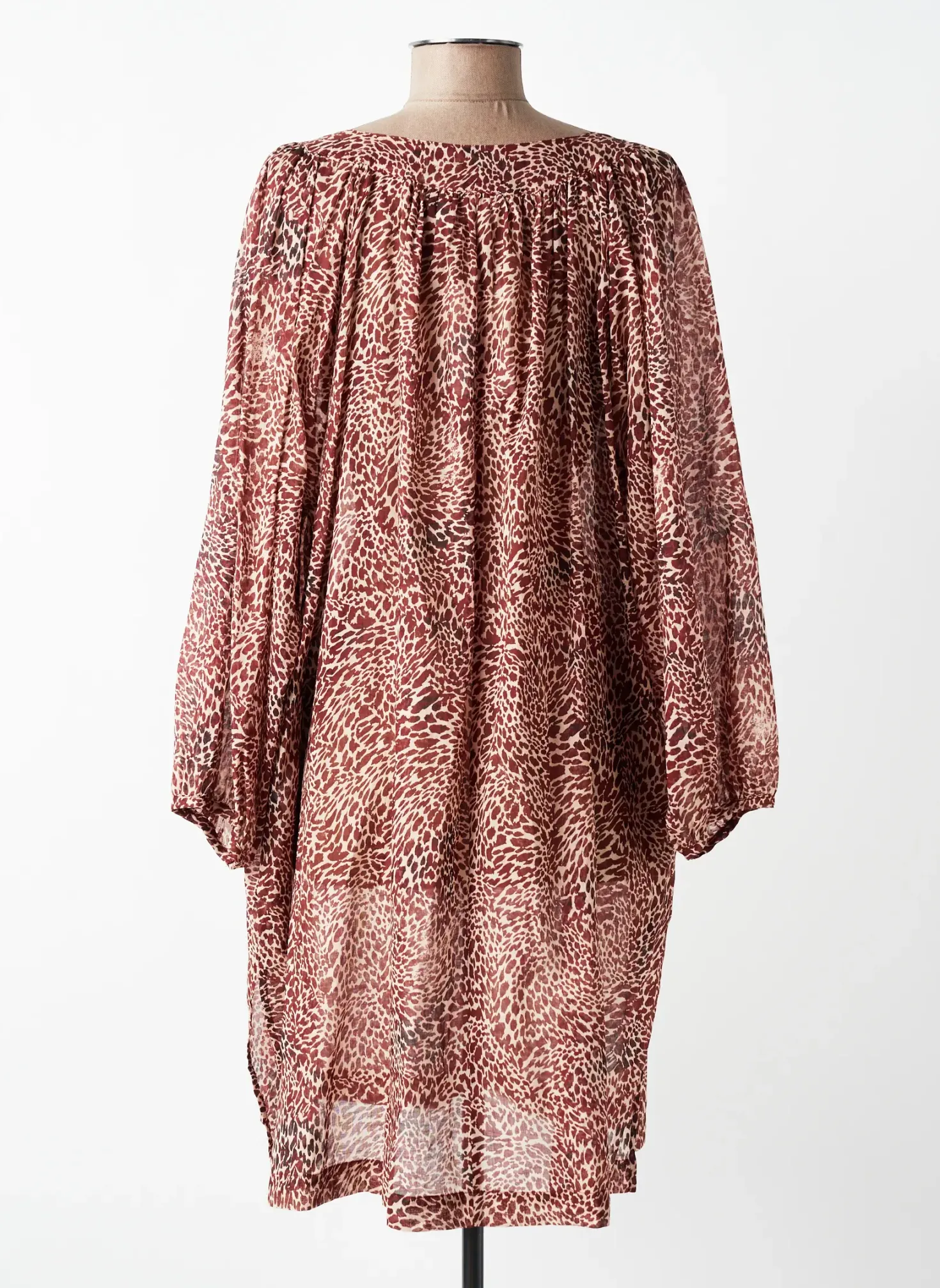 Chemise De Nuit Le Chat Marron