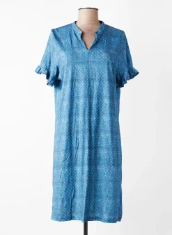 Chemise De Nuit Leon & Leonie Bleu
