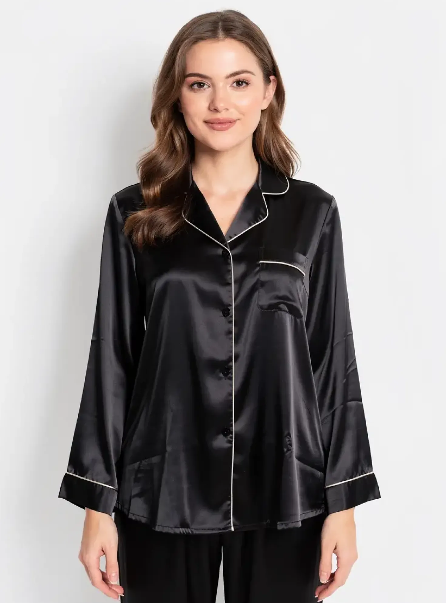 Chemise De Nuit Lingadore Noir