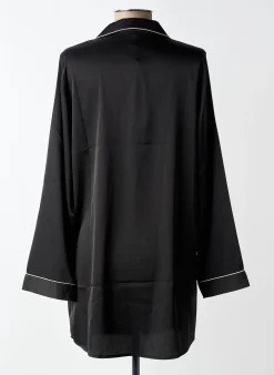 Chemise De Nuit Lingadore Noir