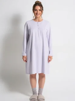 Chemise De Nuit Luna Violet