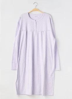 Chemise De Nuit Luna Violet