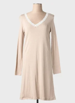 Chemise De Nuit Madiva Marron