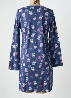 Chemise De Nuit Massana Bleu