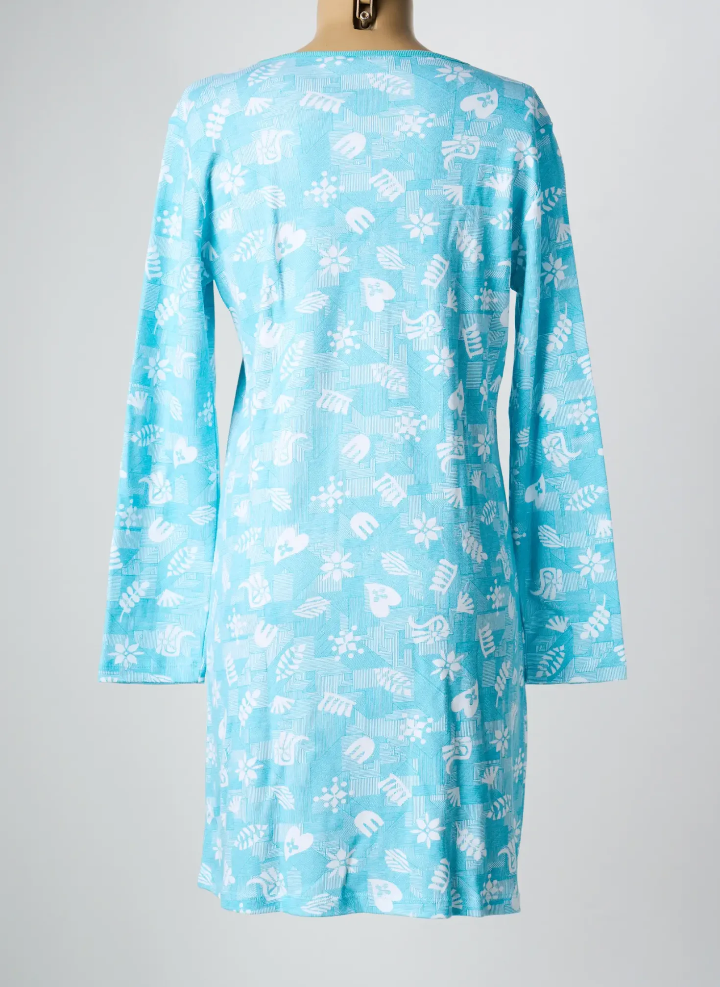 Chemise De Nuit Massana Bleu