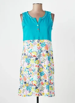 Chemise De Nuit Massana Bleu