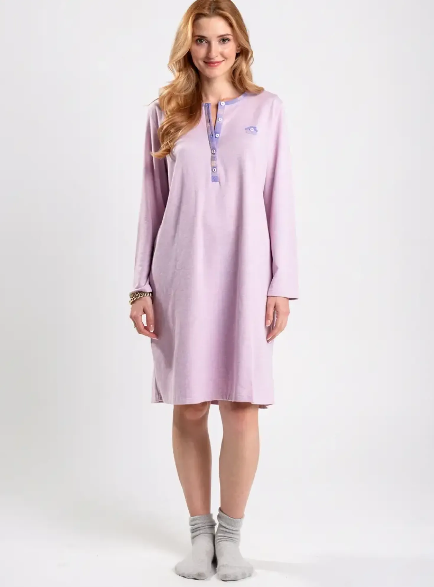 Chemise De Nuit Massana Rose
