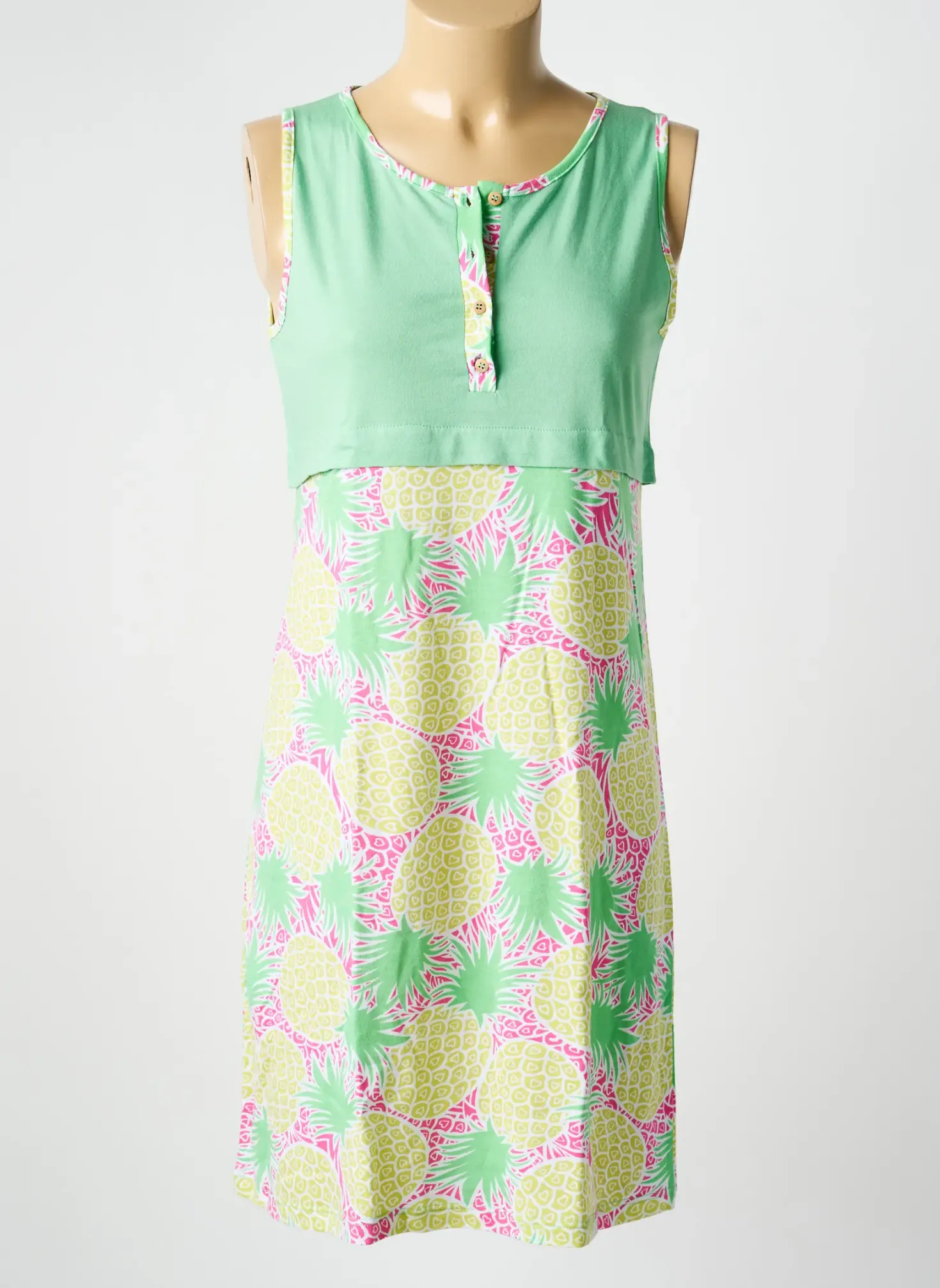Chemise De Nuit Massana Vert