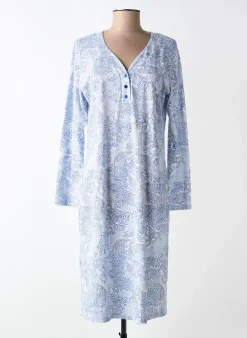 Chemise De Nuit Moonka Bleu