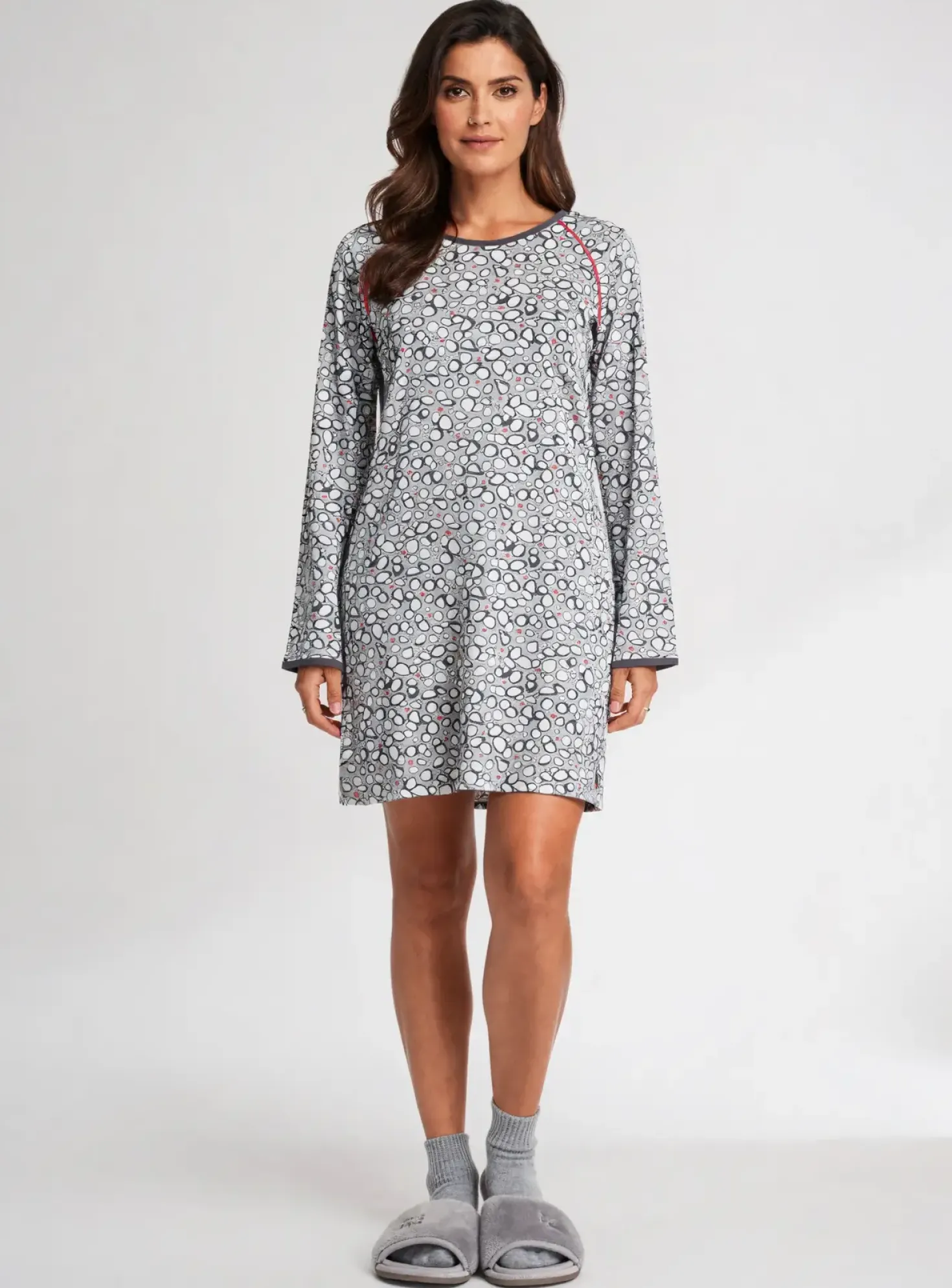 Chemise De Nuit Pastunette Gris