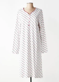 Chemise De Nuit Peignora Rouge