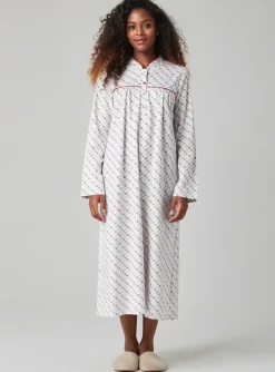 Chemise De Nuit Peignora Rouge