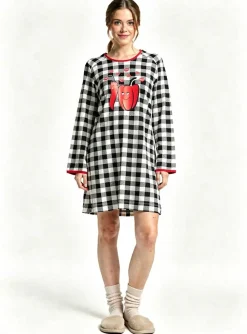 Chemise De Nuit Rebelle By Pastunette Noir
