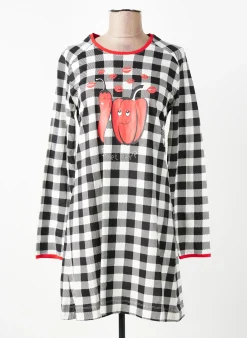 Chemise De Nuit Rebelle By Pastunette Noir