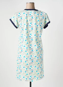 Chemise De Nuit Reglisse Blanc
