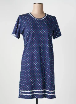 Chemise De Nuit Reglisse Bleu