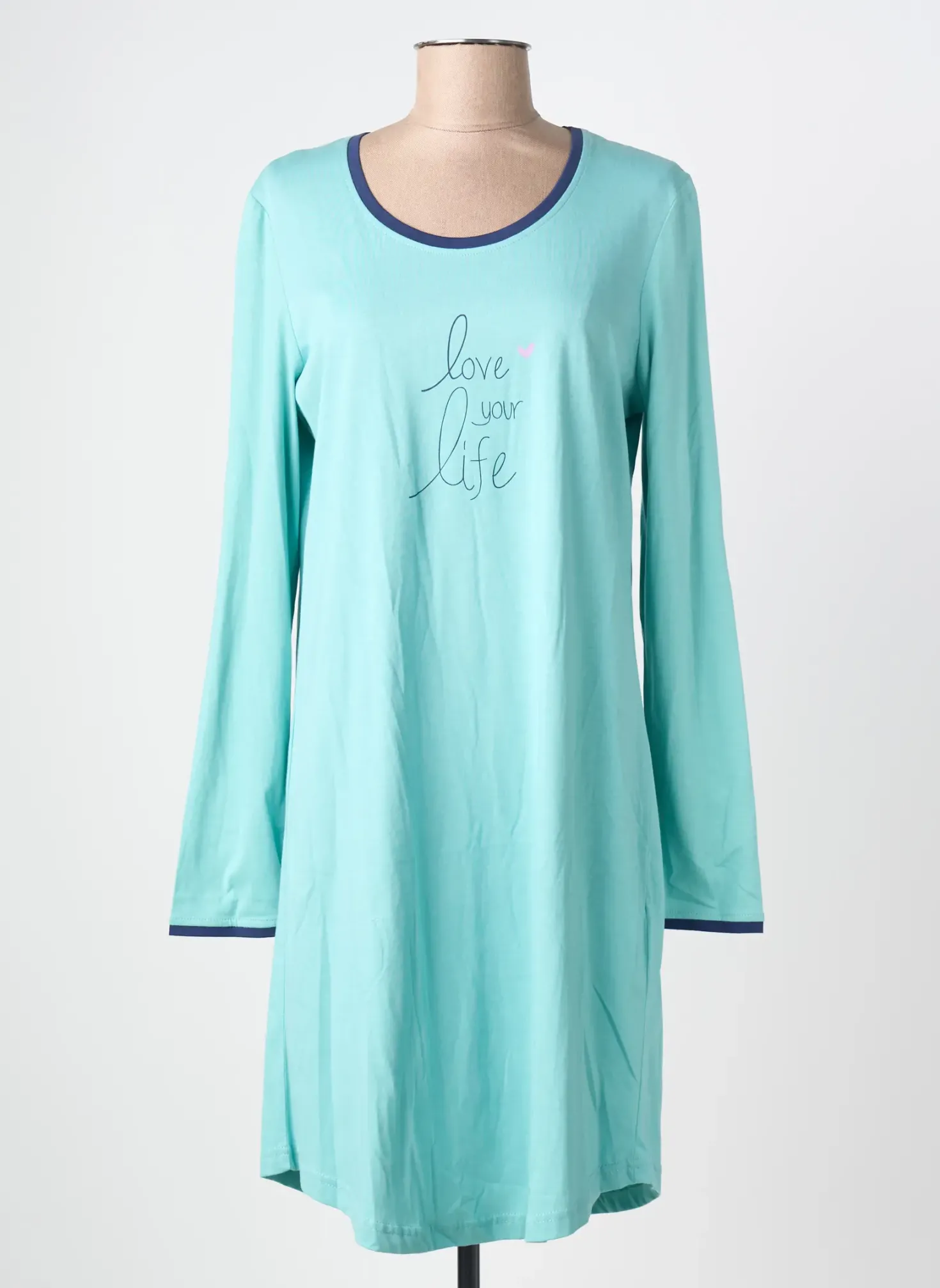 Chemise De Nuit Ringella Bleu