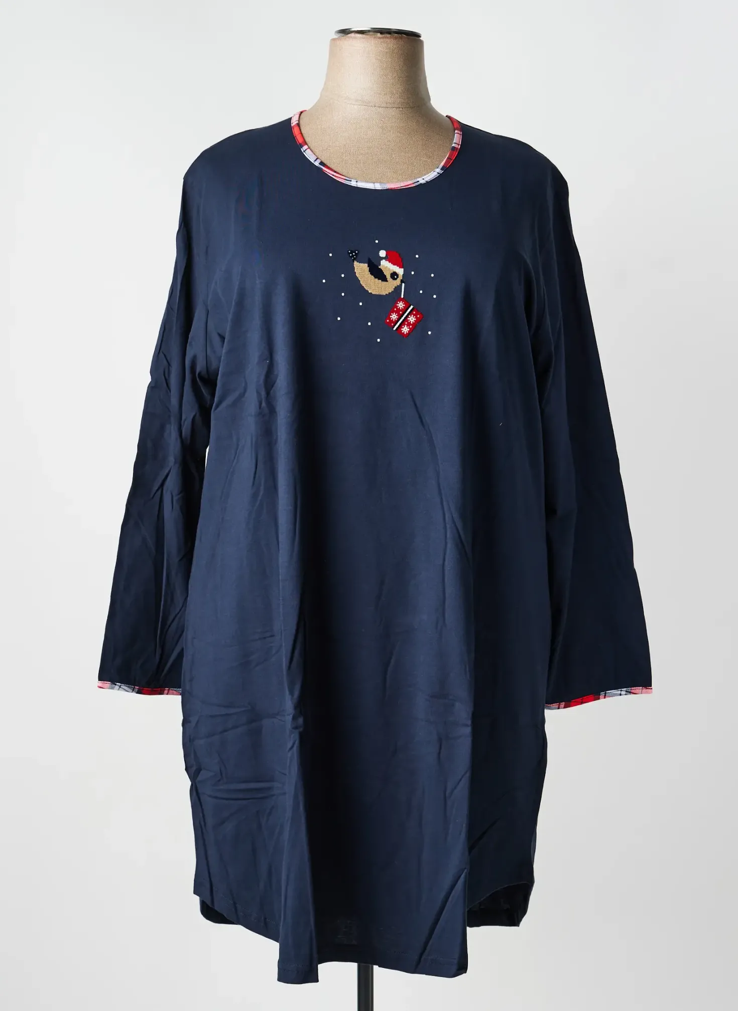 Chemise De Nuit Ringella Bleu