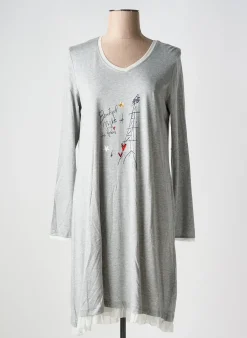 Chemise De Nuit Ringella Gris