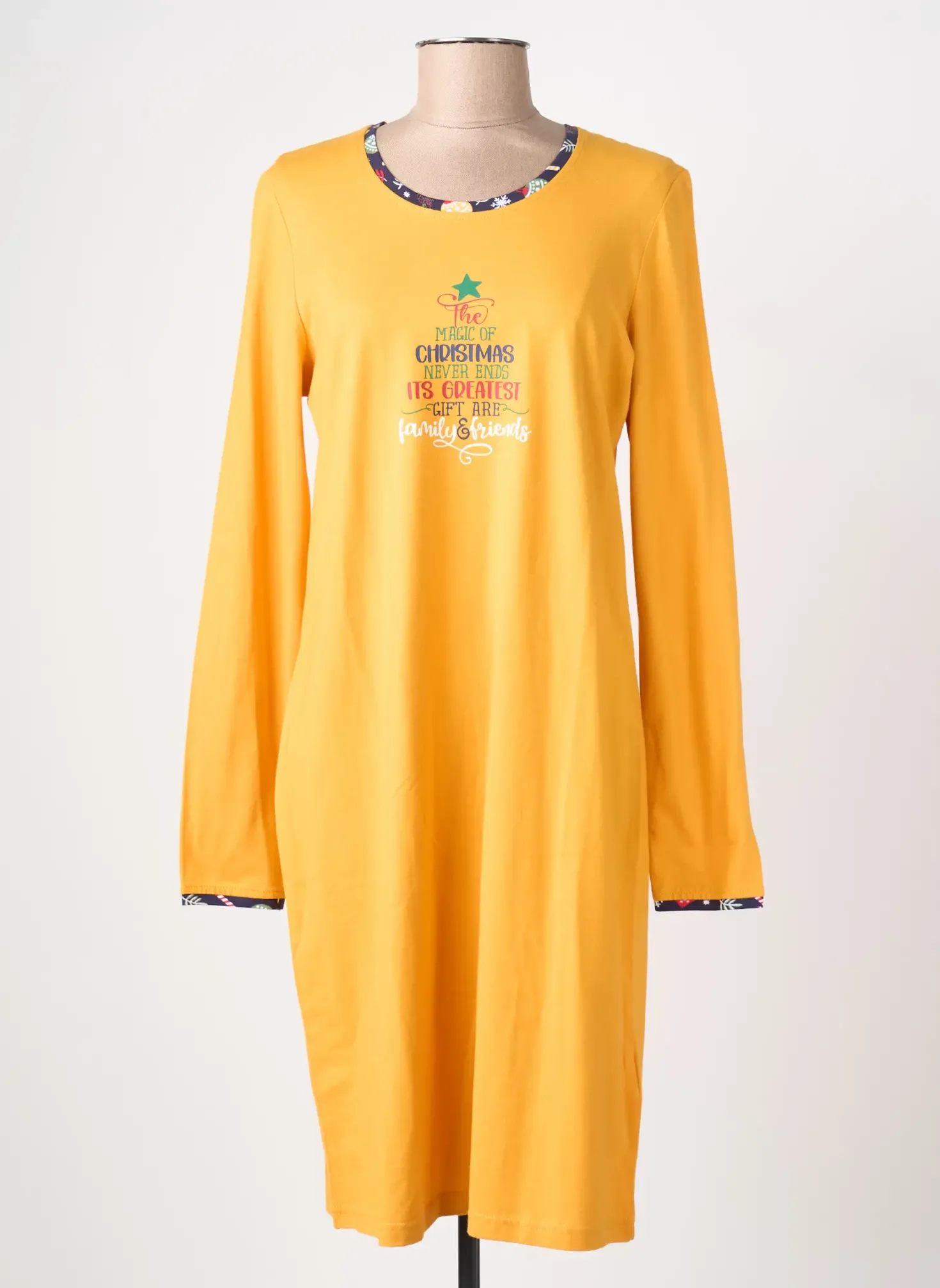 Chemise De Nuit Ringella Jaune