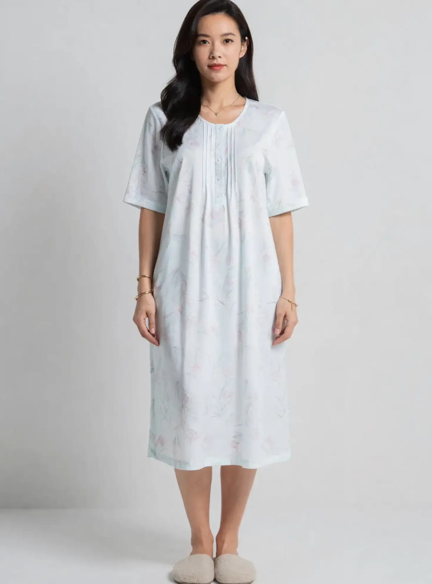 Chemise De Nuit Ringella Vert