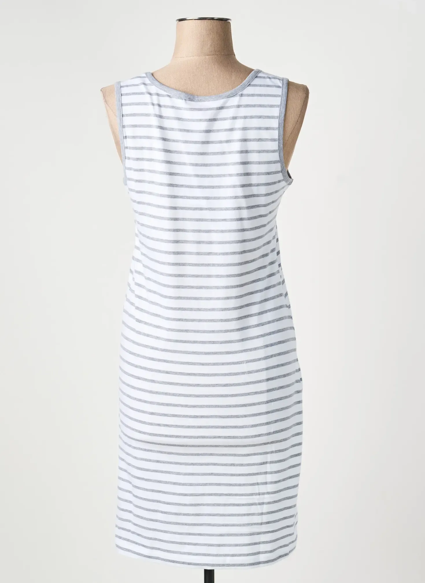 Chemise De Nuit Rose Pomme Blanc