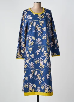 Chemise De Nuit Rose Pomme Bleu