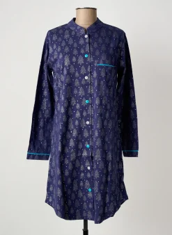 Chemise De Nuit Rose Pomme Bleu