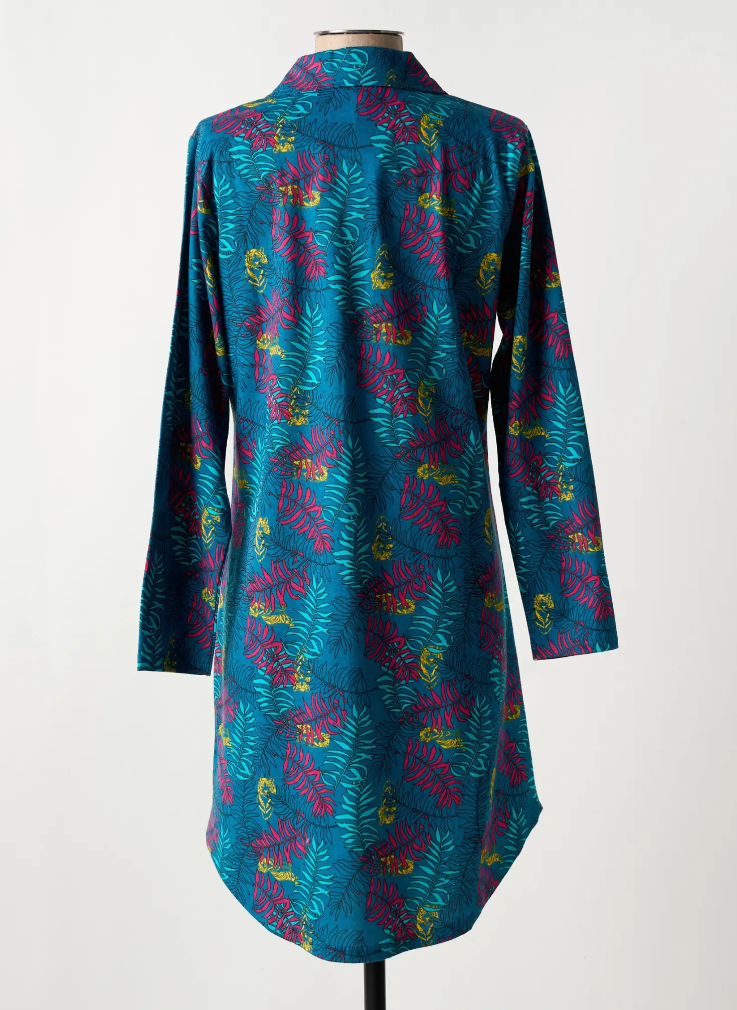 Chemise De Nuit Rose Pomme Bleu