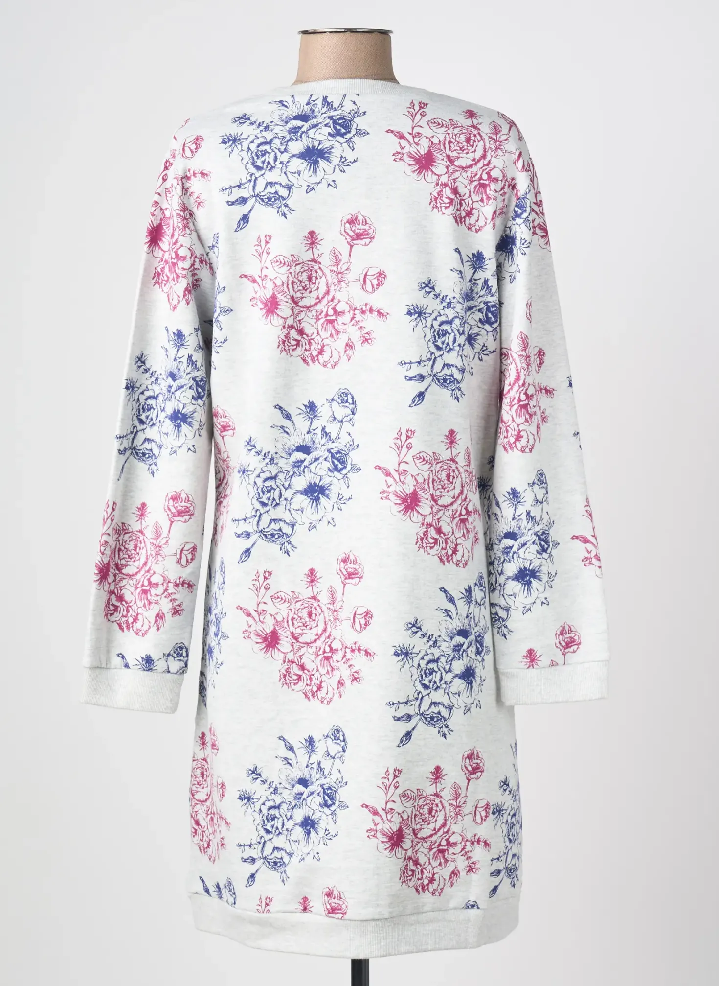 Chemise De Nuit Rose Pomme Gris