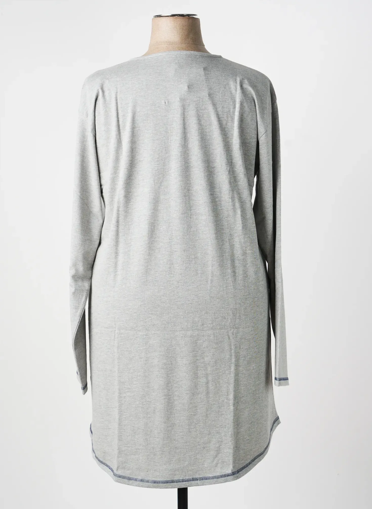 Chemise De Nuit Rose Pomme Gris
