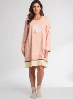 Chemise De Nuit Rose Pomme Rose