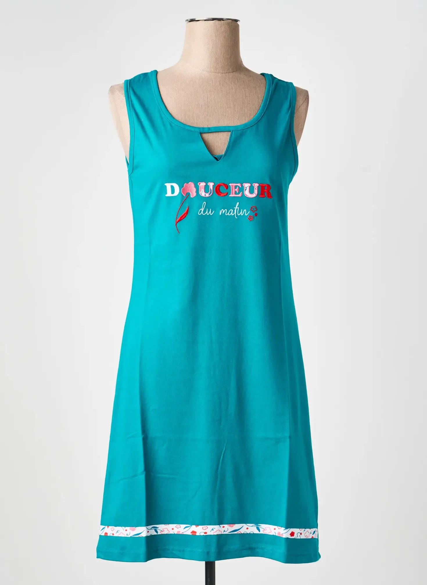 Chemise De Nuit Rose Pomme Vert