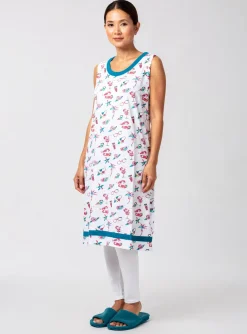 Chemise De Nuit Rose Pomme Vert