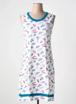 Chemise De Nuit Rose Pomme Vert