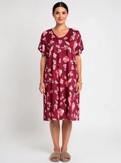 Chemise De Nuit Schiesser Rouge