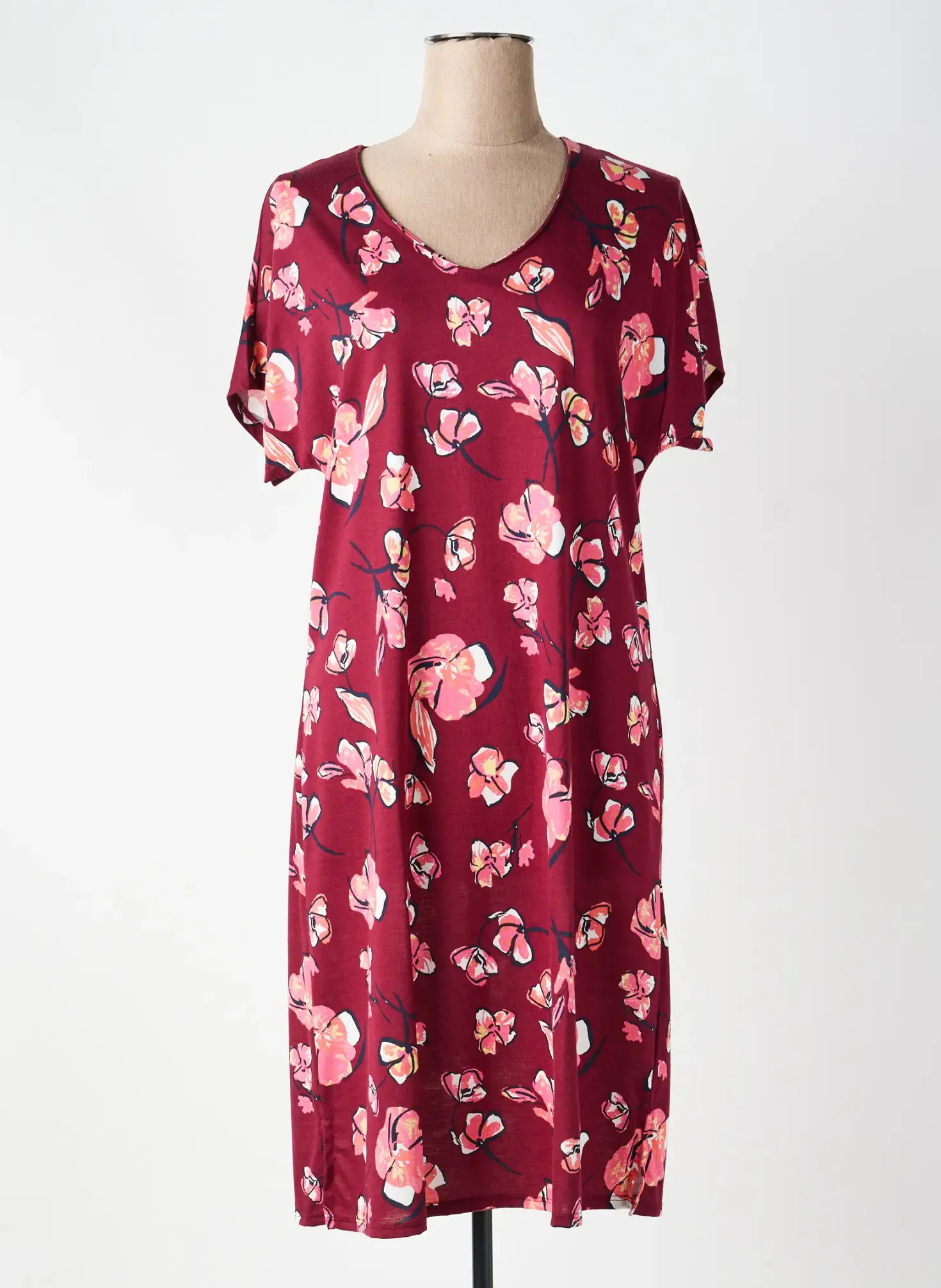 Chemise De Nuit Schiesser Rouge