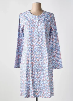 Chemise De Nuit Vania Bleu