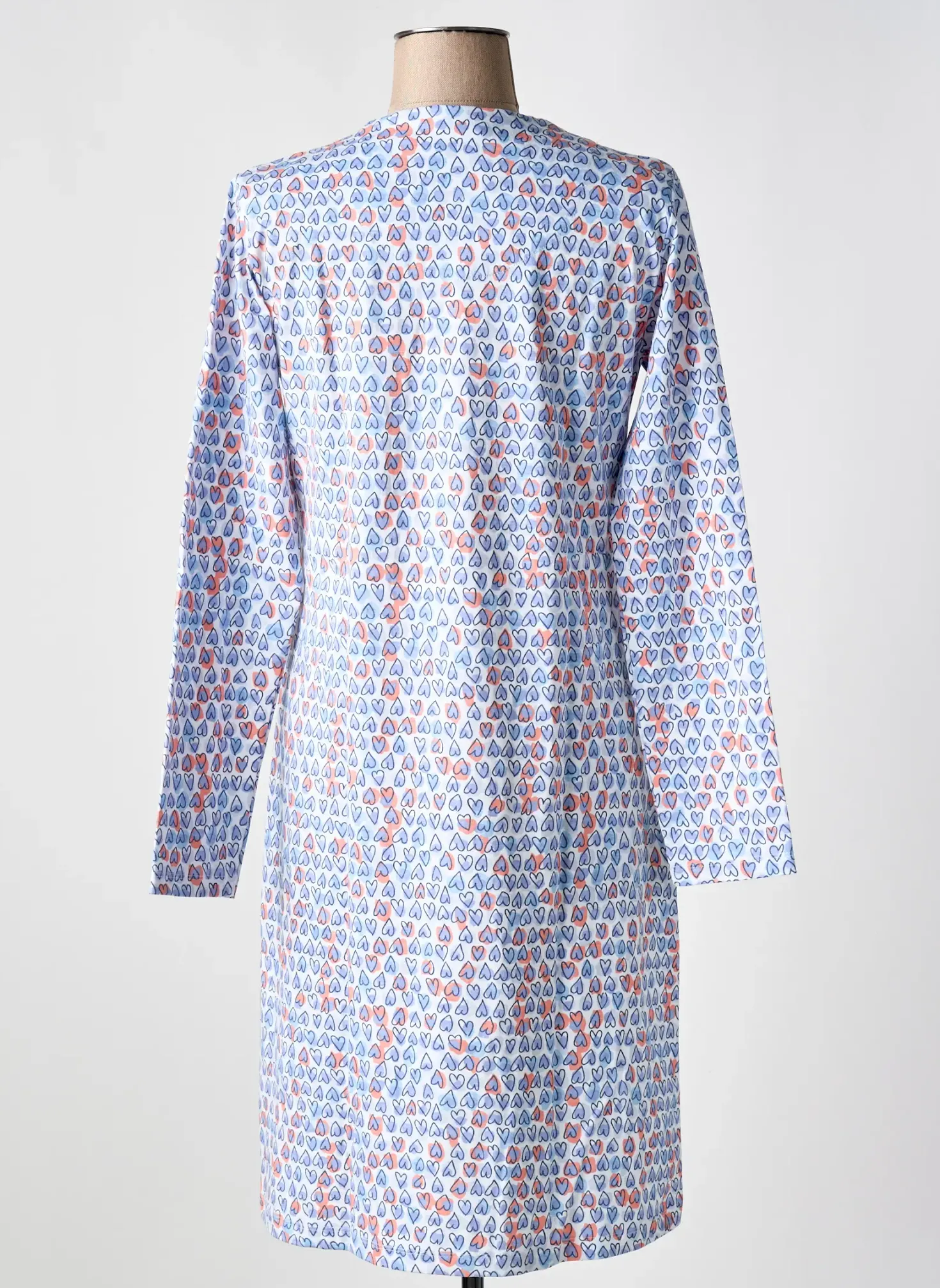Chemise De Nuit Vania Bleu