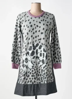 Chemise De Nuit Vania Gris