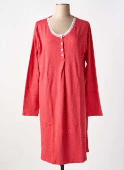 Chemise De Nuit Vania Rouge
