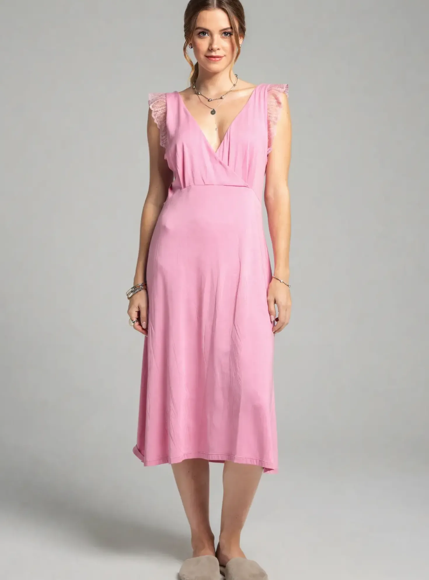 Chemise De Nuit Verdiani Rose