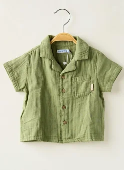 Chemise Manches Courtes Mayoral Vert