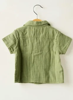 Chemise Manches Courtes Mayoral Vert