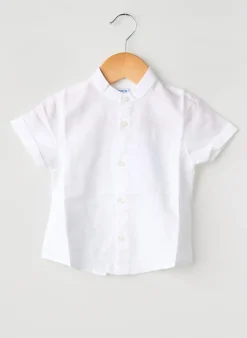 Chemise Manches Courtes Mayoral Blanc