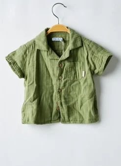 Chemise Manches Courtes Mayoral Vert