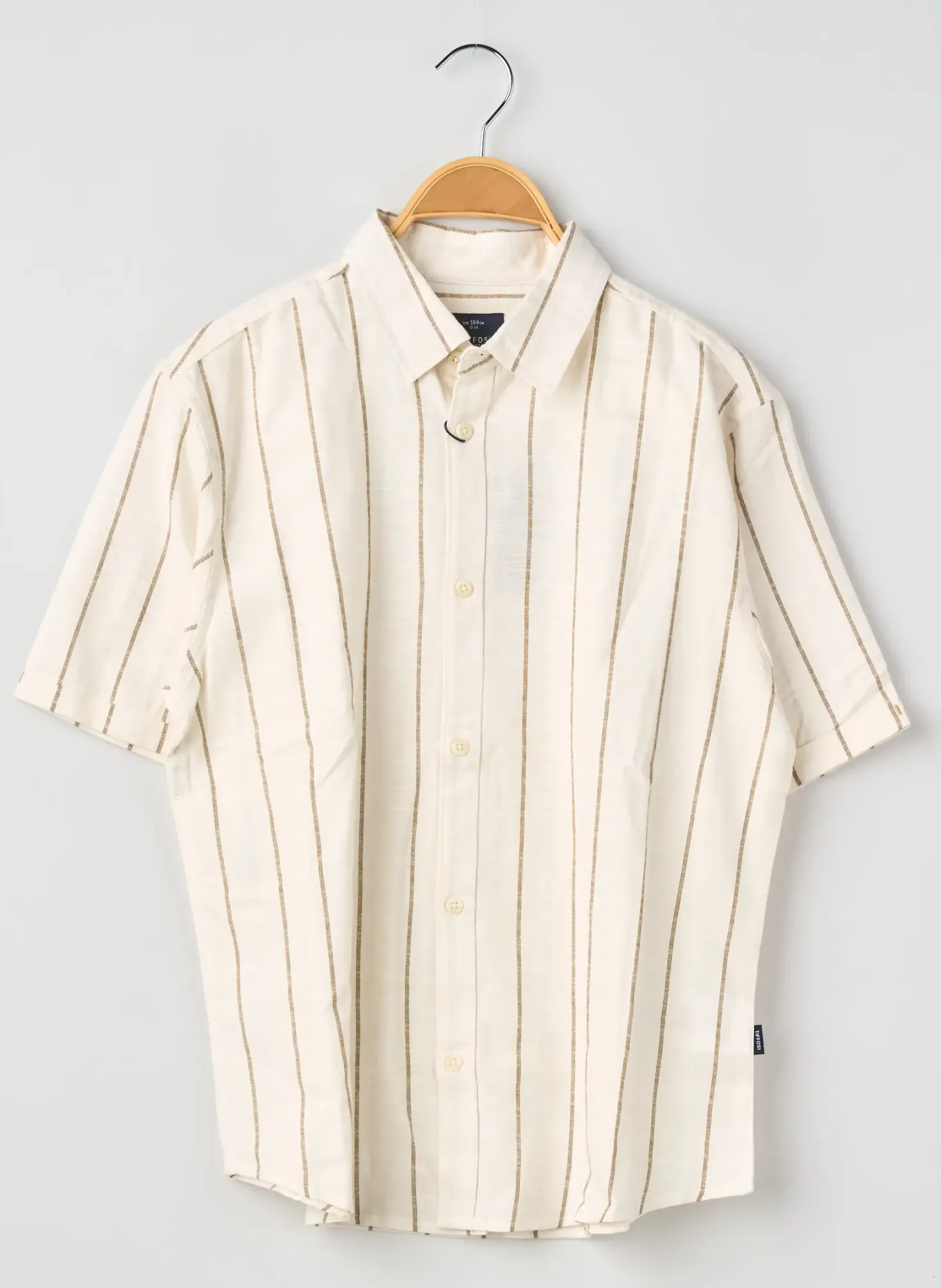 Chemise Manches Courtes Tiffosi Beige