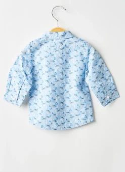 Chemise Manches Longues Absorba Bleu
